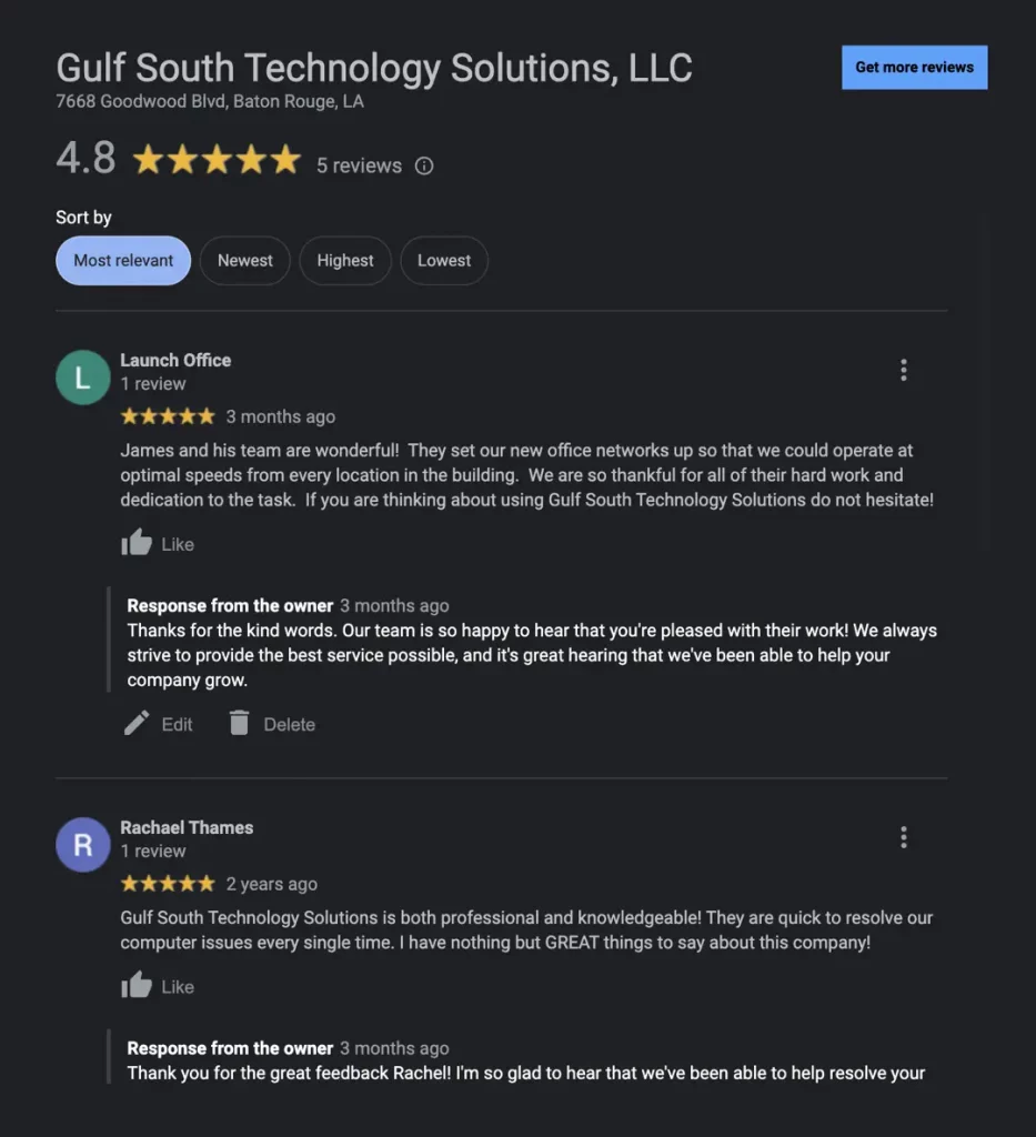 gulf south technology solutions reviews
