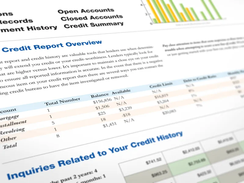 check credit report for online safety